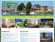 Tablet Screenshot of petaluma.com